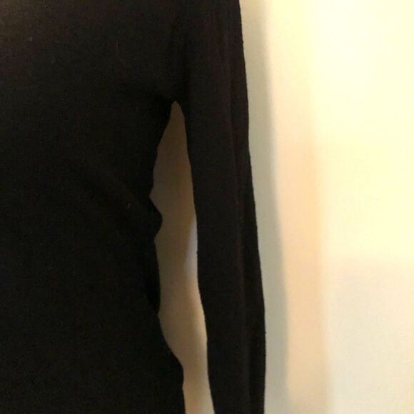 🆕 [Banana Republic] Black Merlino Sweater Sz: S 🖤 - Picture 3 of 6